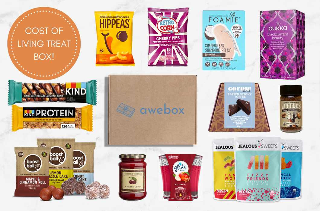 The Cost of Living Treat Box